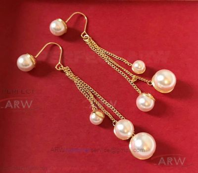 AAA Fake Celine Pearls Drop Earrings